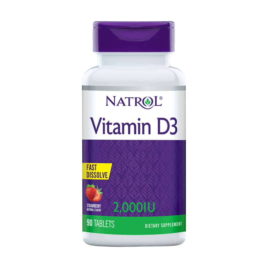natrol vitamin d3 2000iu fast dissolve 90 tablets 1