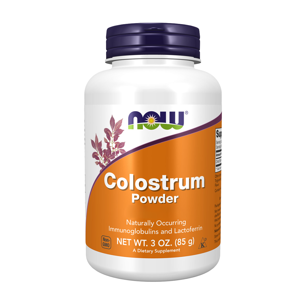 NOW Foods Colostrum Poeder (85 gram) Voorkant