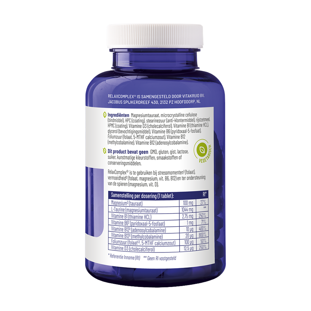 vitakruid relax complex 90 tabletten 3