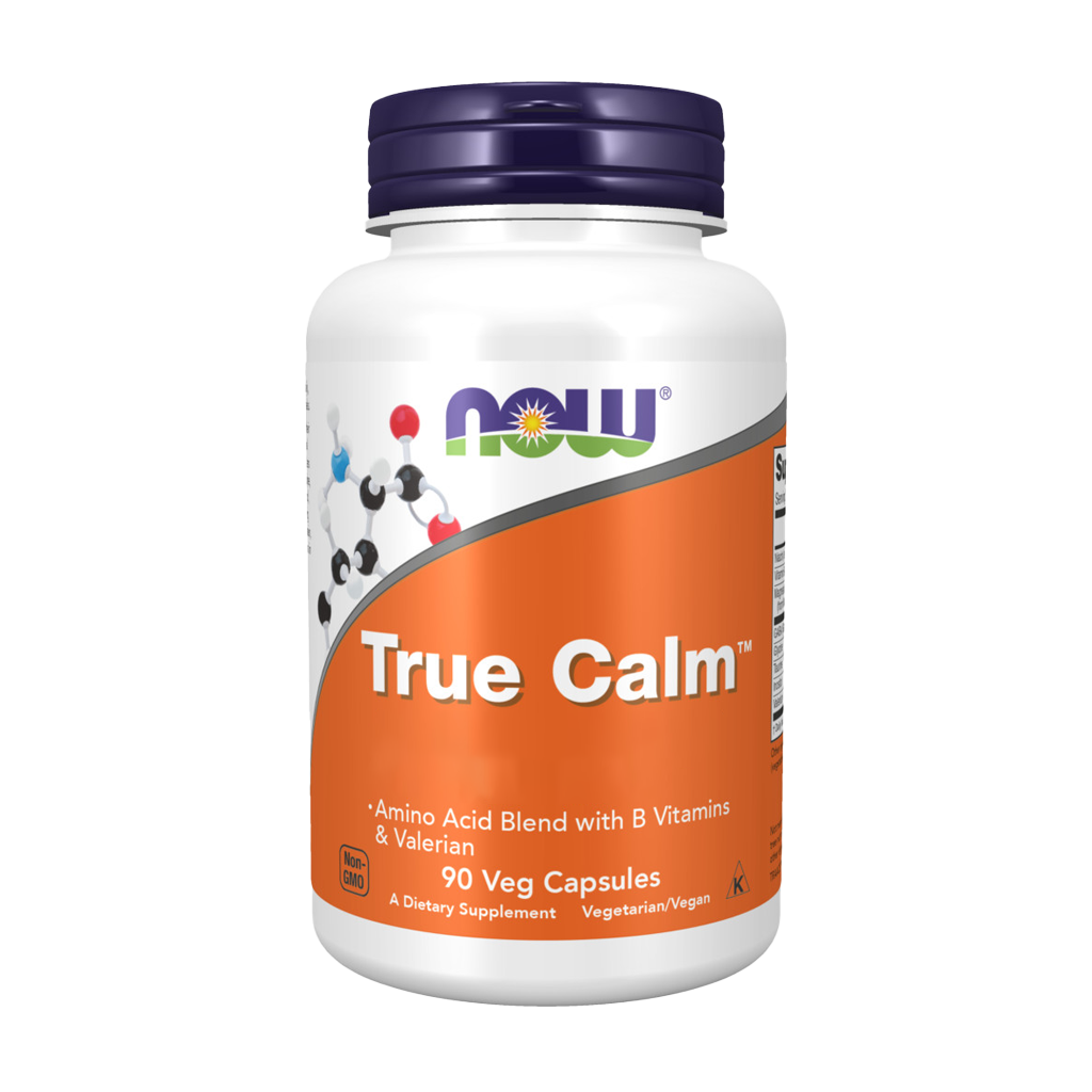 now foods true calm 90 capsules voorkant