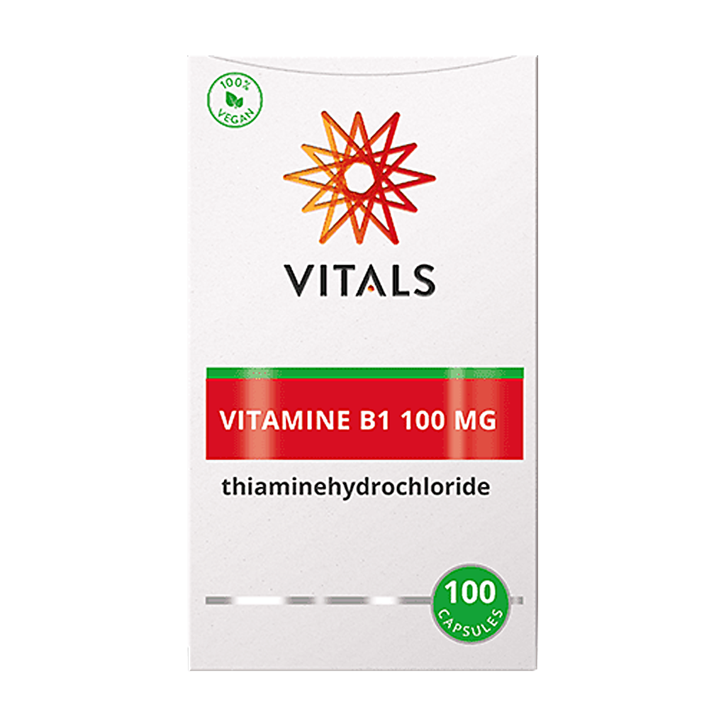 Vitamine B1 100 mg verpakking