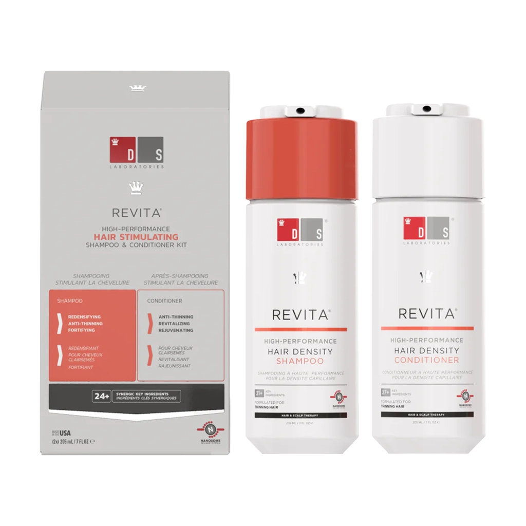DS Laboratories Revita Shampoo & Conditioner tegen haaruitval voordeelset (2x 205 ml.)
