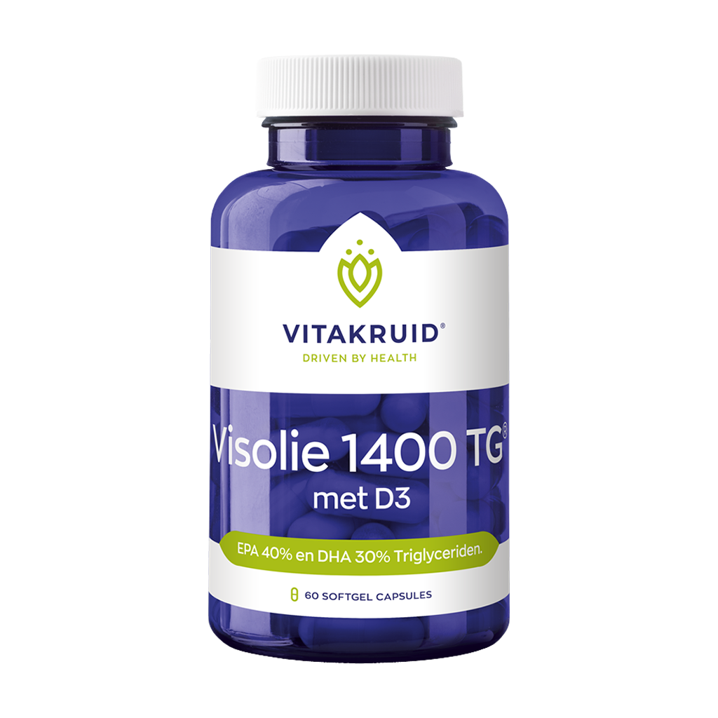 vitakruid visolie 1400 tg 60 capsules 1