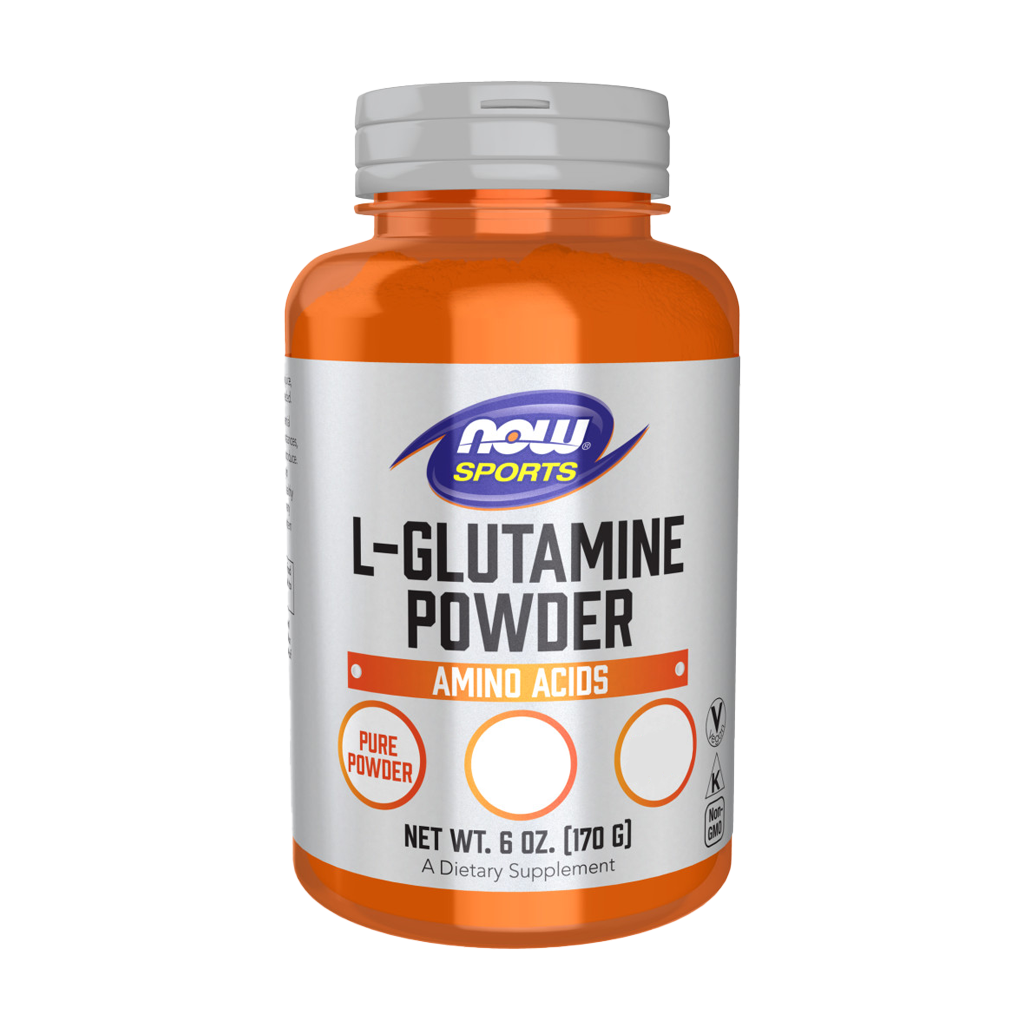 production_listings_NOWGLUTPDR454GR_NOW Sports L Glutamine Poeder 5.000 mg 170 gr Voorkant