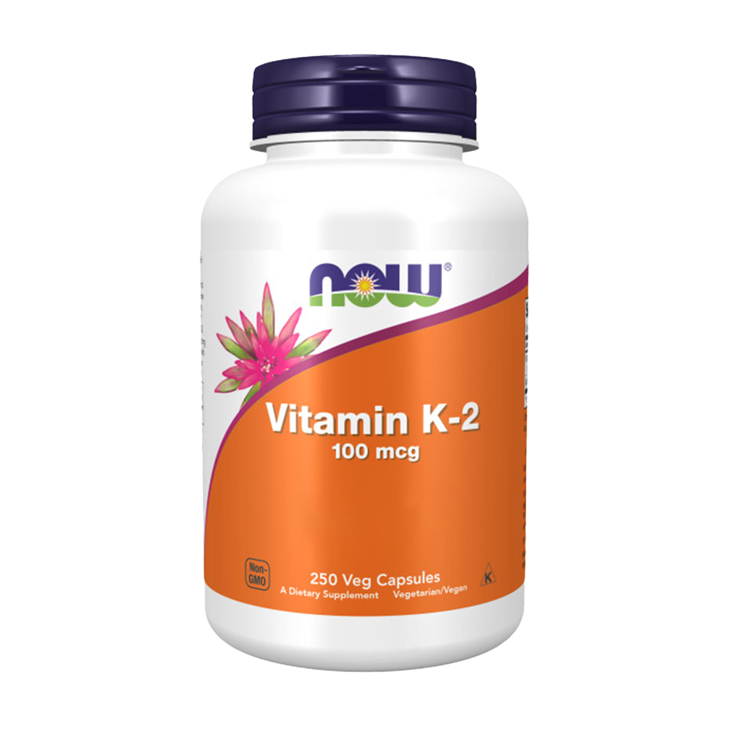 NOW Foods Vitamine K2 100 mcg (250 vegan capsules)