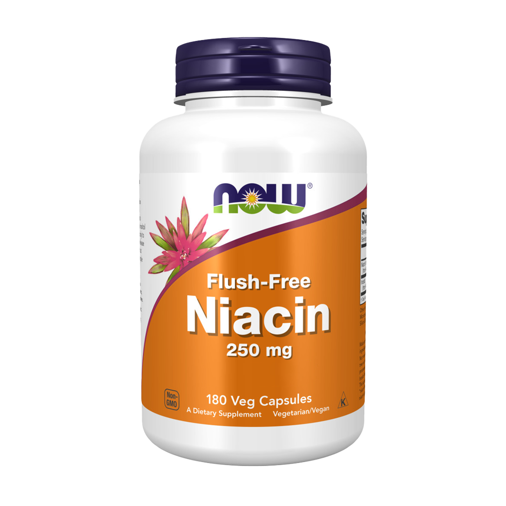 now foods flush free niacin 250mg 180 capsules 1