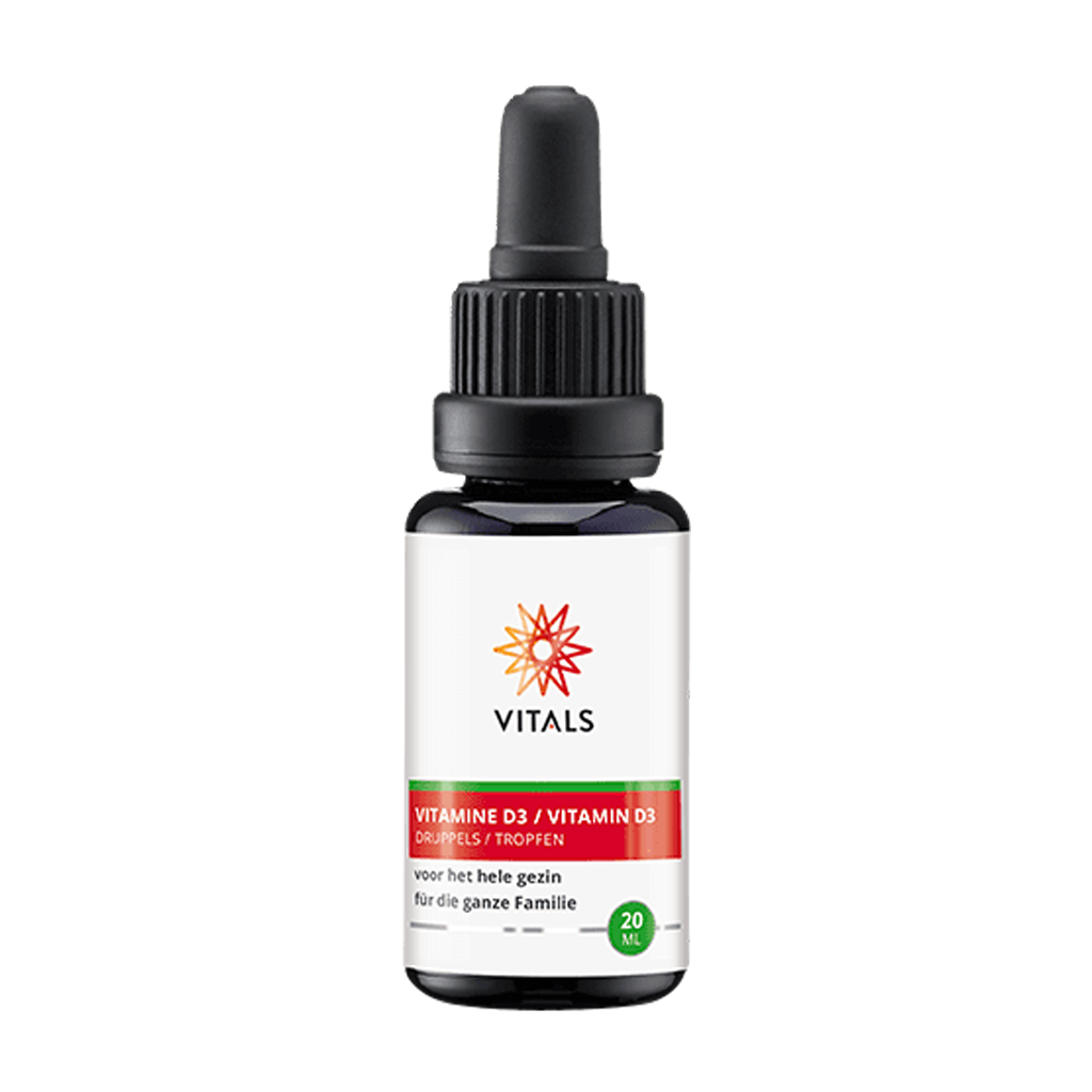 Vitals Vitamine D3 Druppels fles