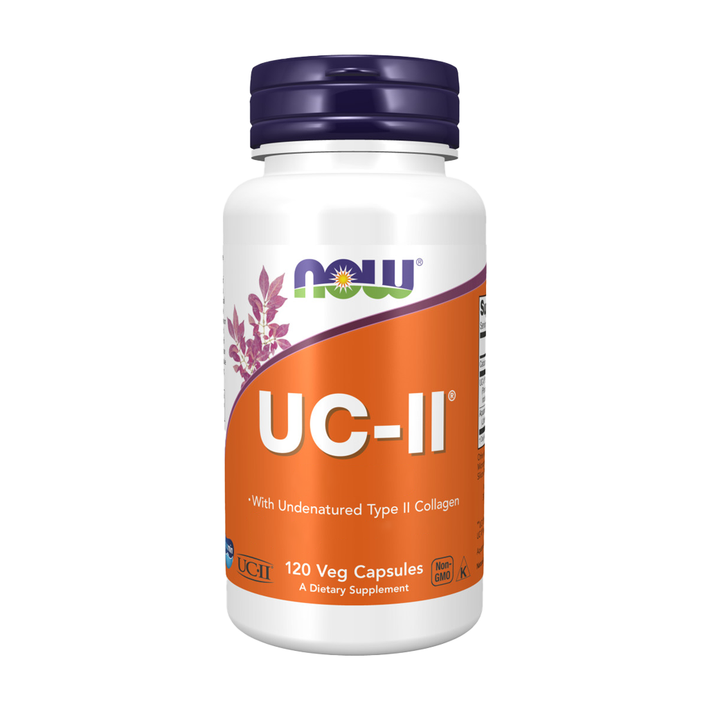 NOW Foods UC-II Collageen type II 120 capsules Voorkant