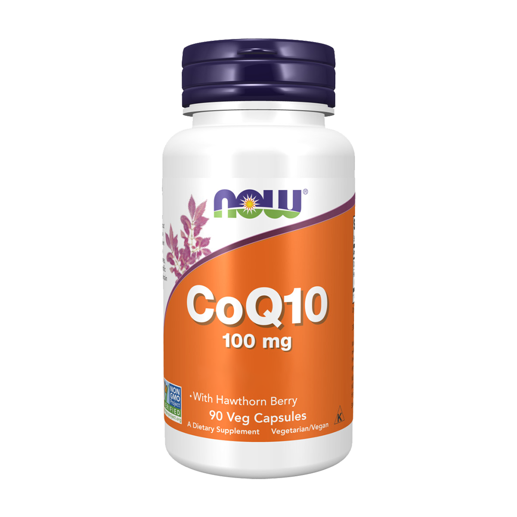 NOW Foods CoQ10 100 mg met meidoornbes