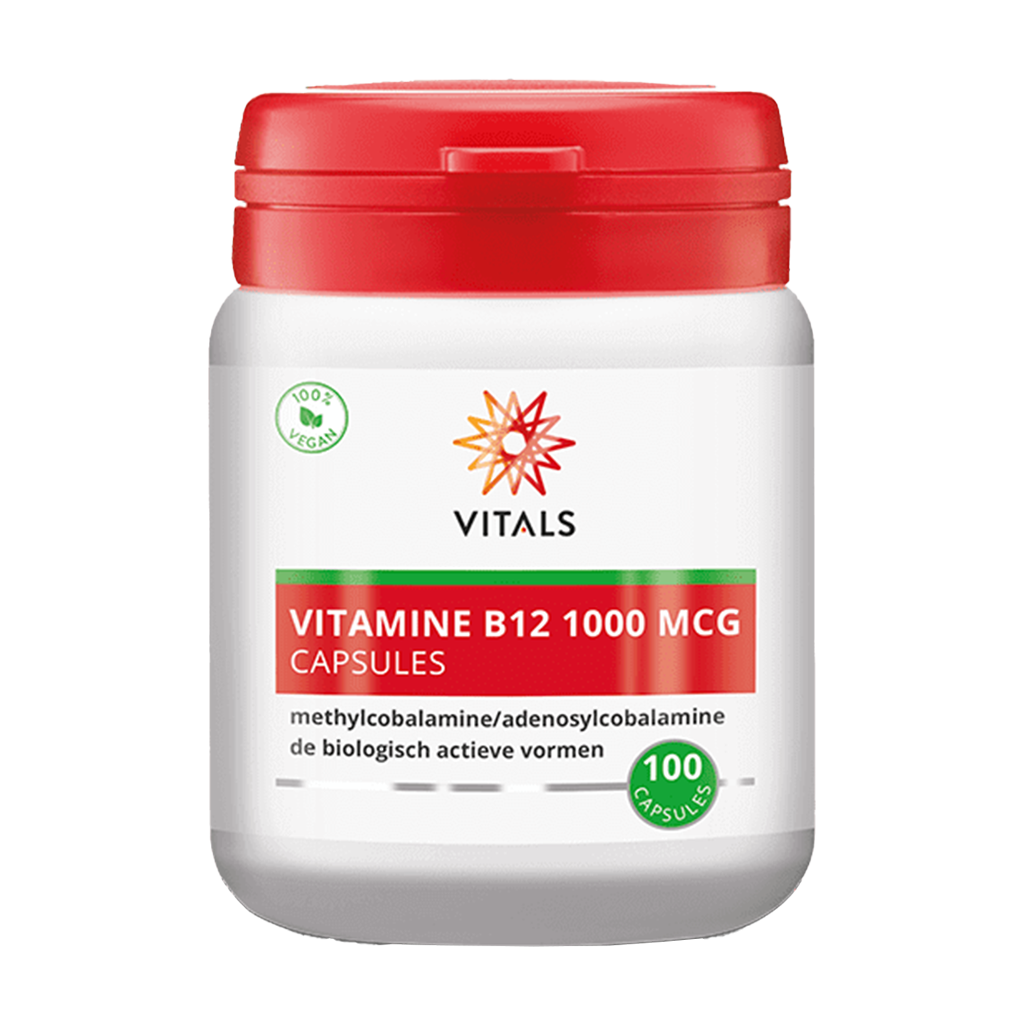 vitals vitamin b12 1000mcg methyl adenosylcobalamine 100 capsules 1