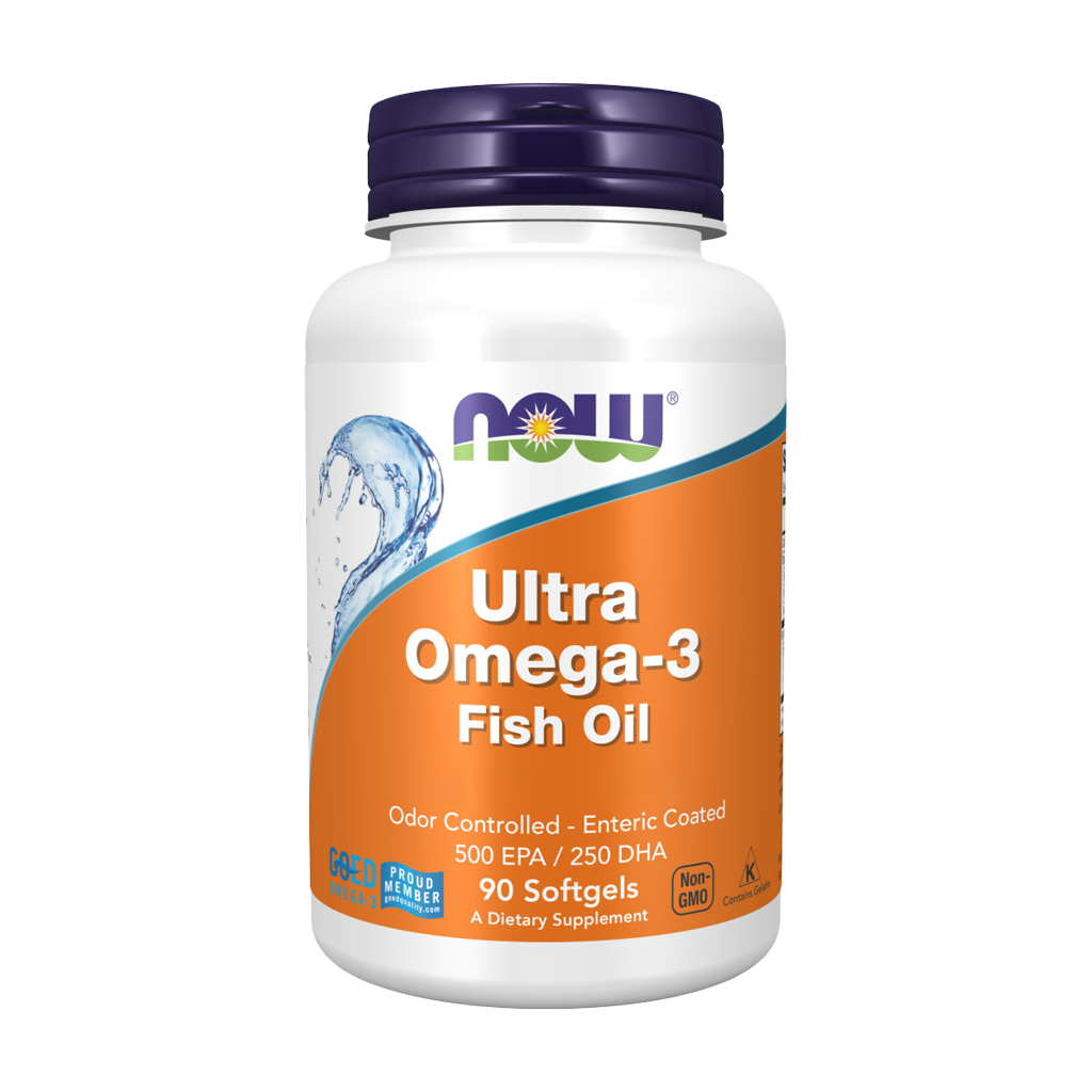 now foods ultra omega 3 visolie 90 softgels packshot voorkant