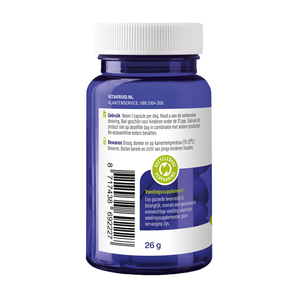 vitakruid astaxanthine 60 capsules 2