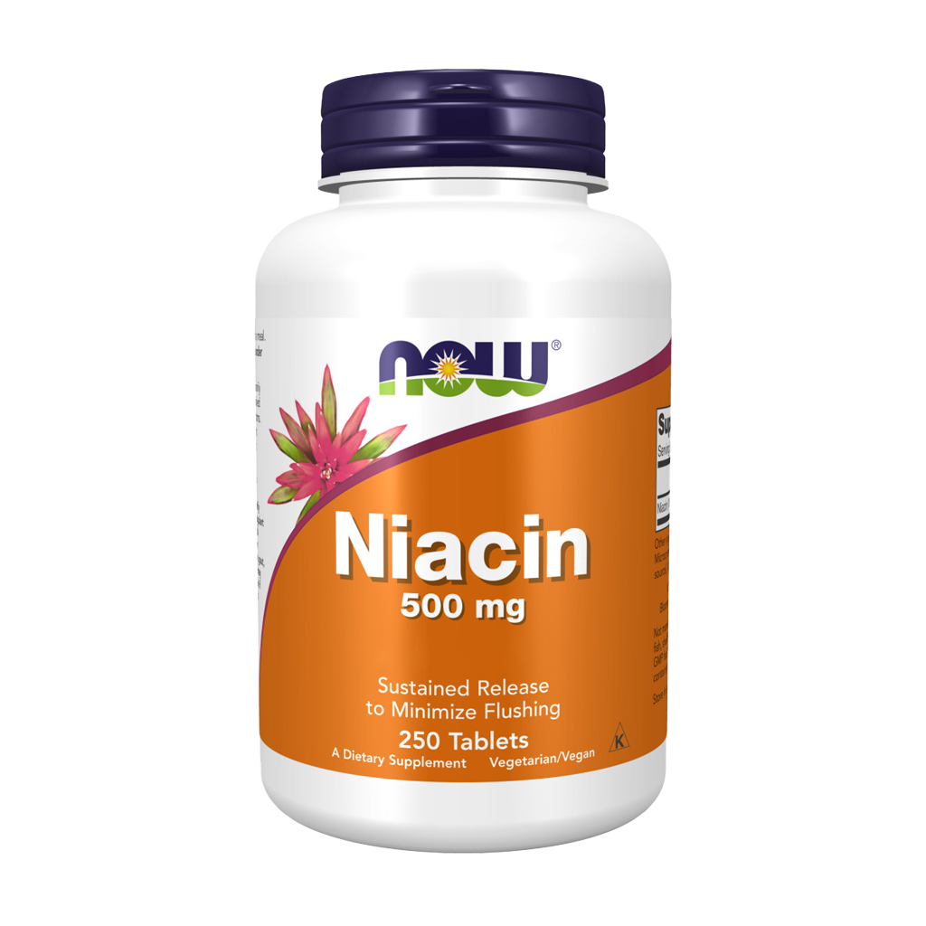 now foods niacin 500mg 250 tablets 1