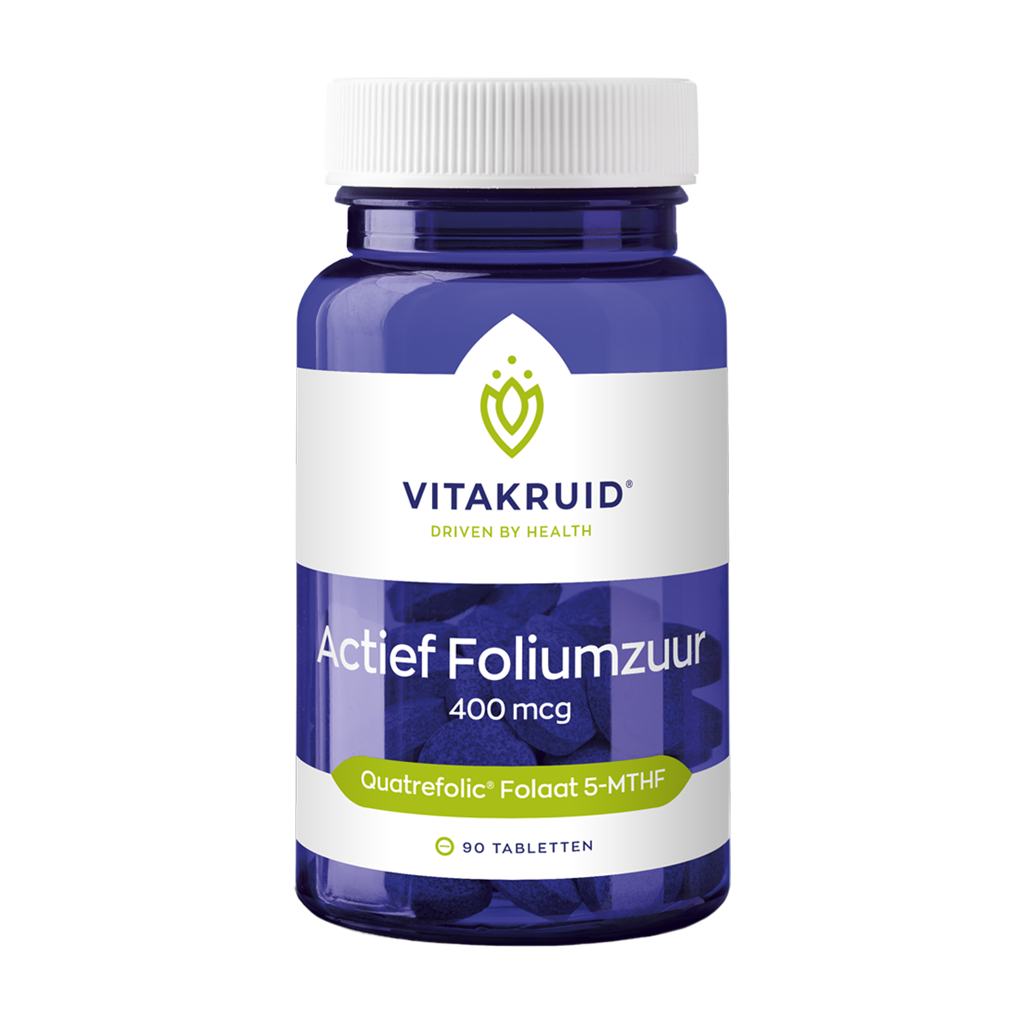 vitakruid actief foliumzuur 400 mcg 1