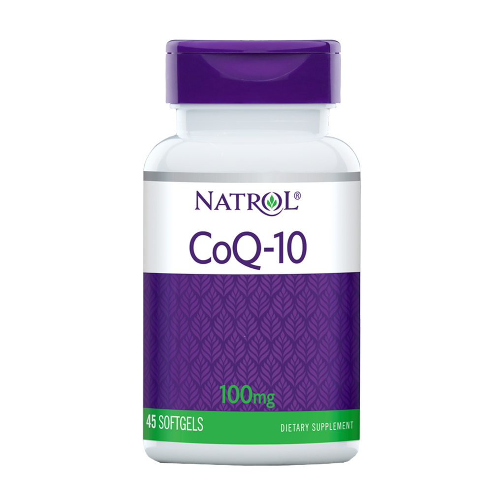 natrol coq 10 heart health 100 mg 45 softgels 1