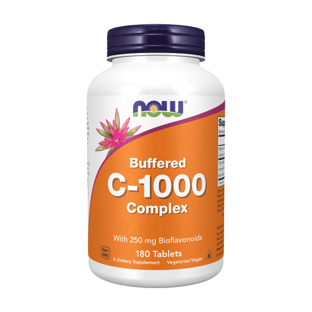 now foods buffered vitamin c1000 complex 180 tablets