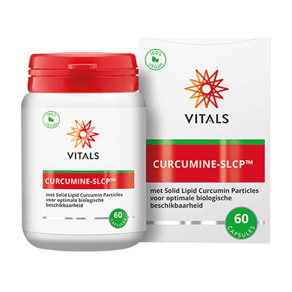 vitals Curcumine SLCP 60c pot doosje 