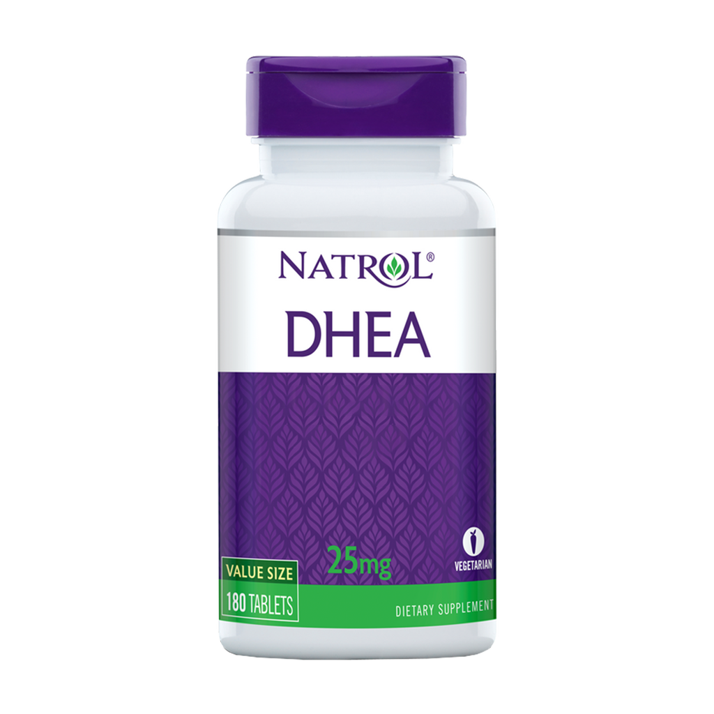 natrol dhea mood stress 25mg 180 tablets