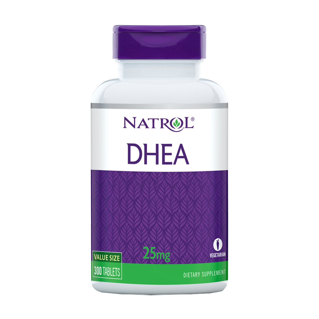 natrol dhea mood stress 25mg 300 tablets