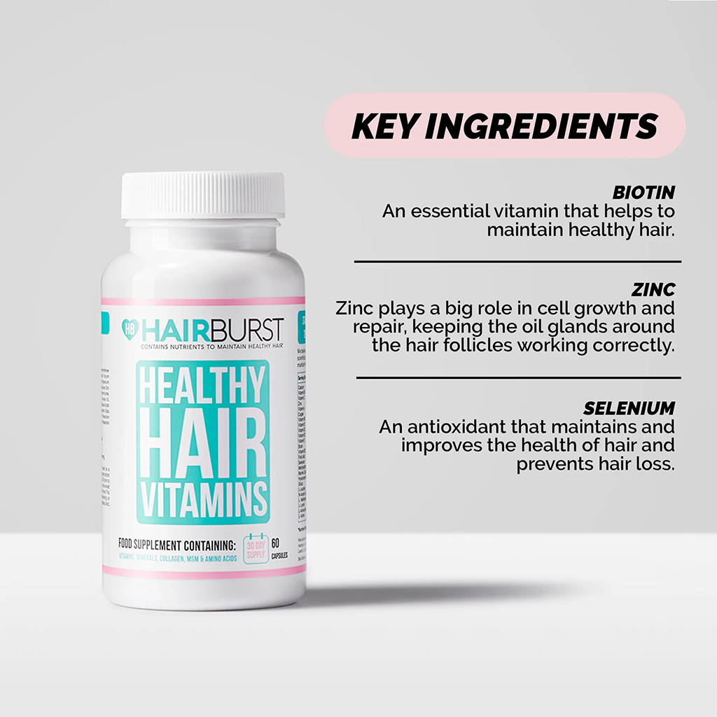 hairburst original vitamins 60 capsules 3