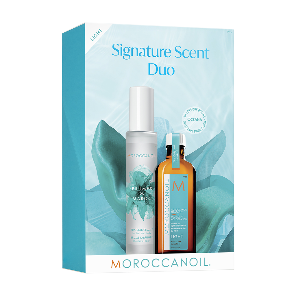 moroccanoil signature scent duo light packshot front