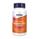 NOW Foods Vitamine D3 1000 IU