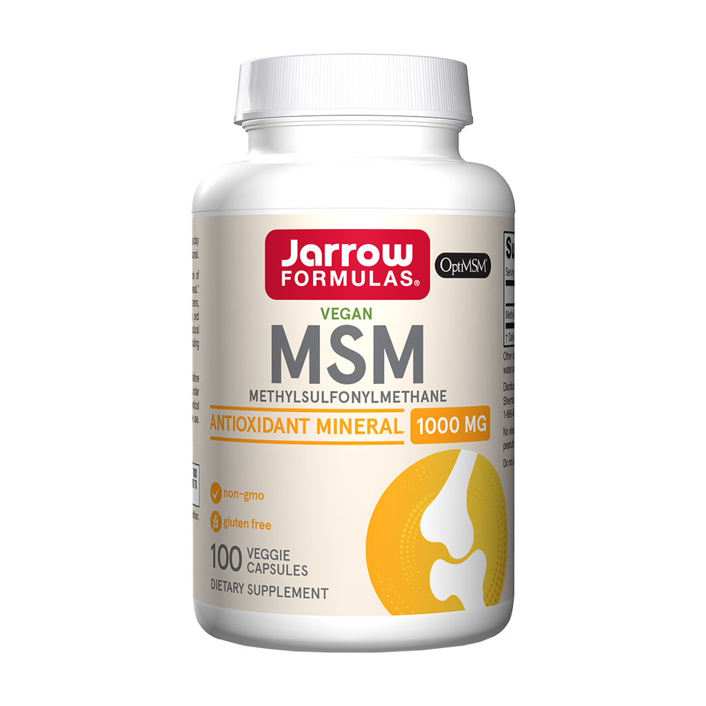 jarrow formulas msm sulfur 1000 mcg 100 capsules 1