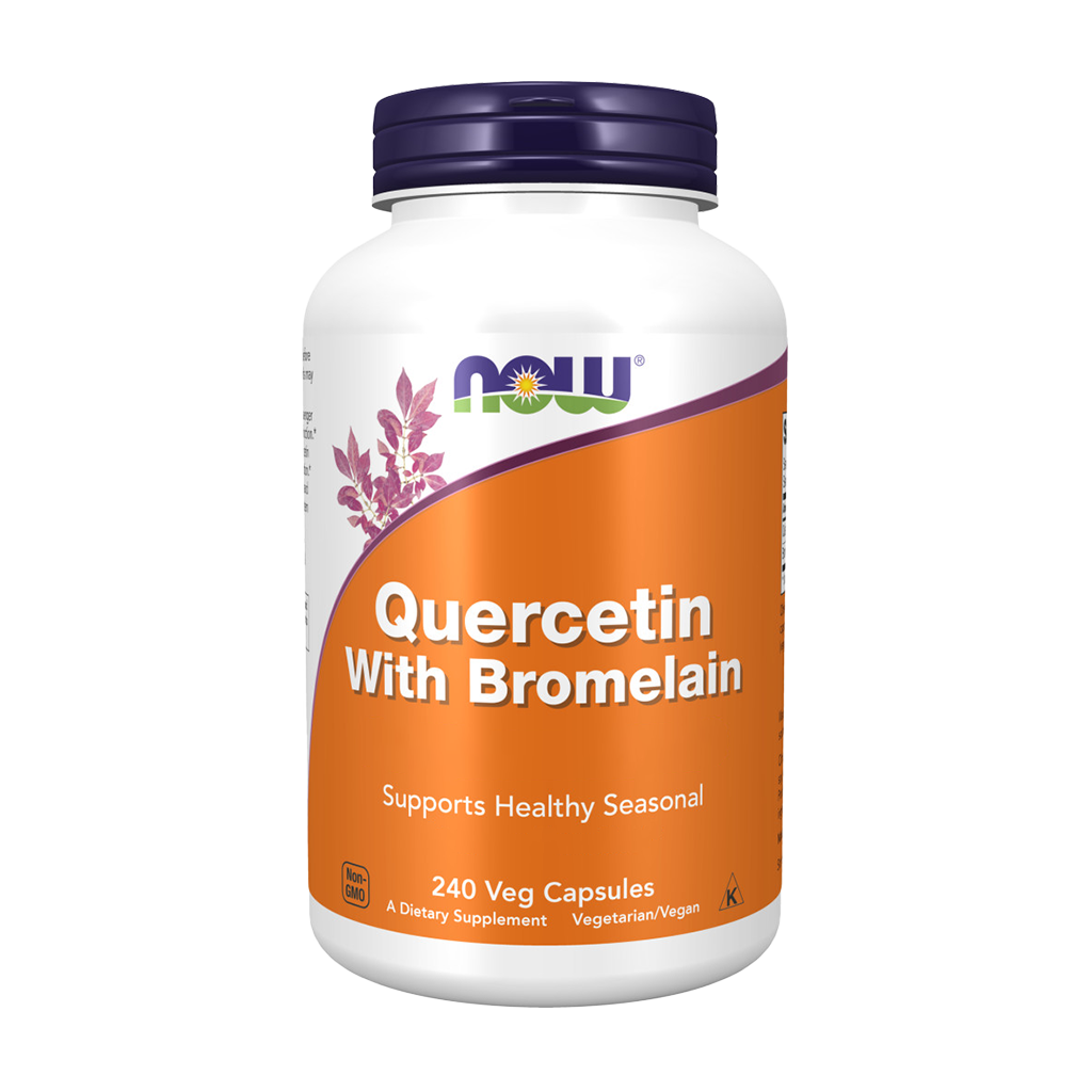 NOW Foods Quercetine met bromelaïne 240 caps