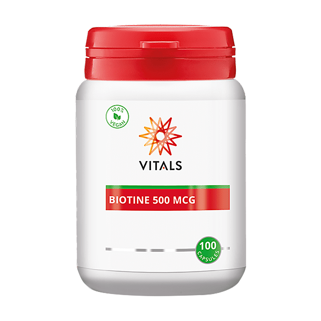 Vitals Biotine 500 mcg potje