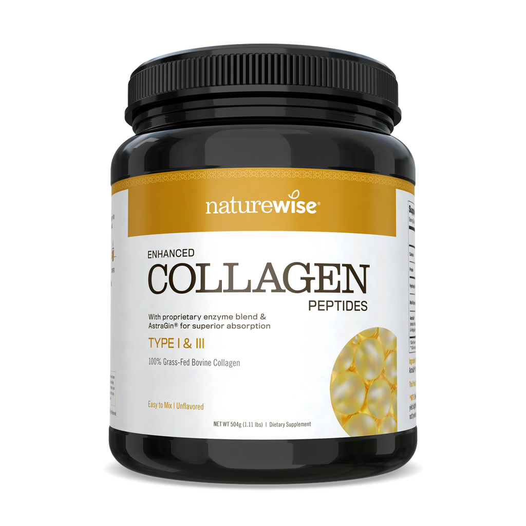 naturewise enhanced collagen peptides packshot voorkant