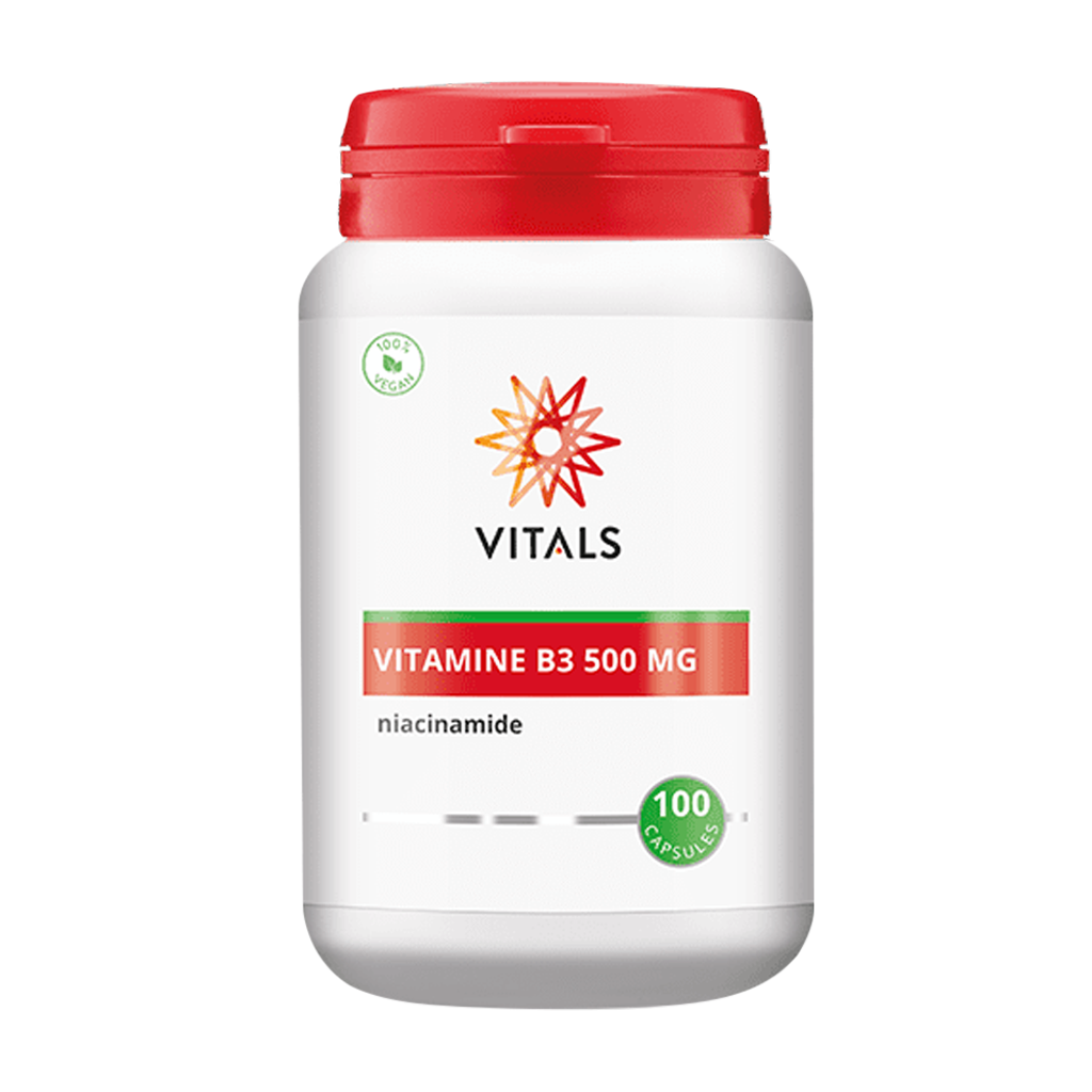 Vitals vitamine b3 500 mg pot