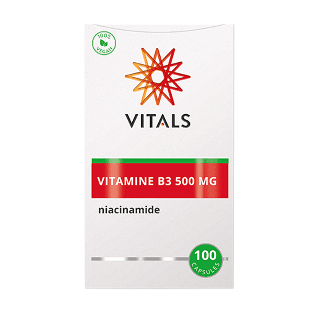 Vitals vitamine b3 verpakking