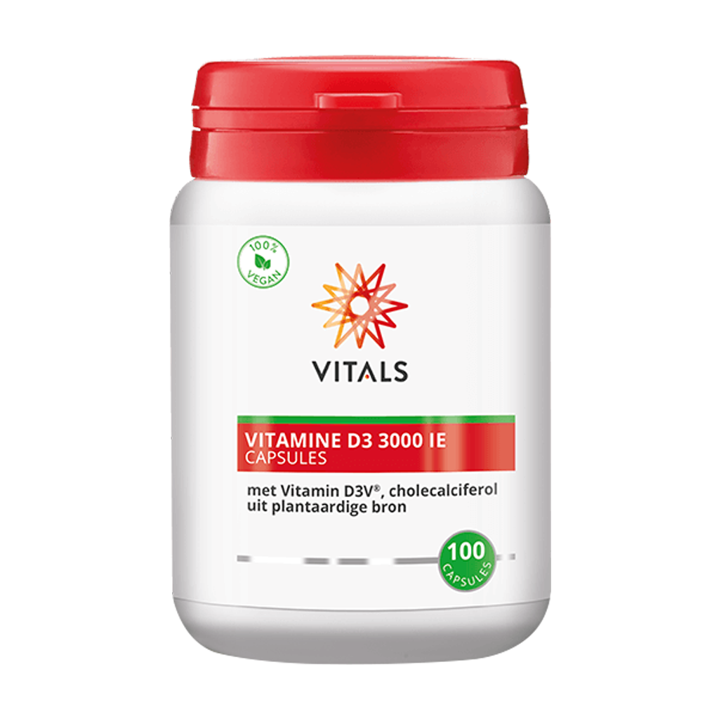 Vitals Vitamine D3 3000ie pot