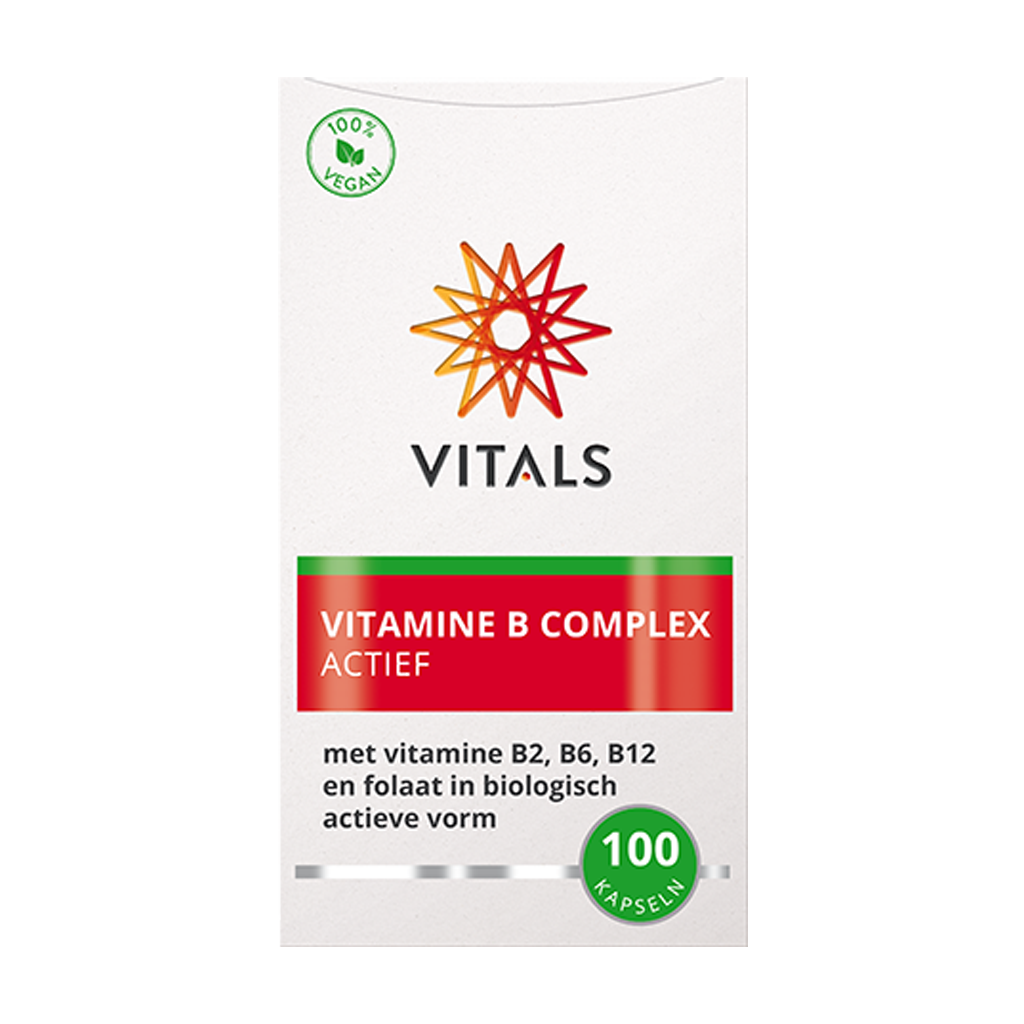 Vitals Vitamine B Complex Actief Verpakking 