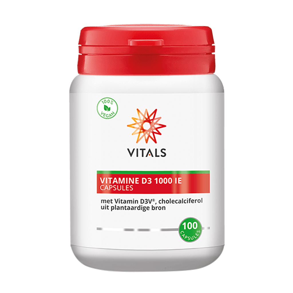 Vitals Vitamine D3 1000ie pot