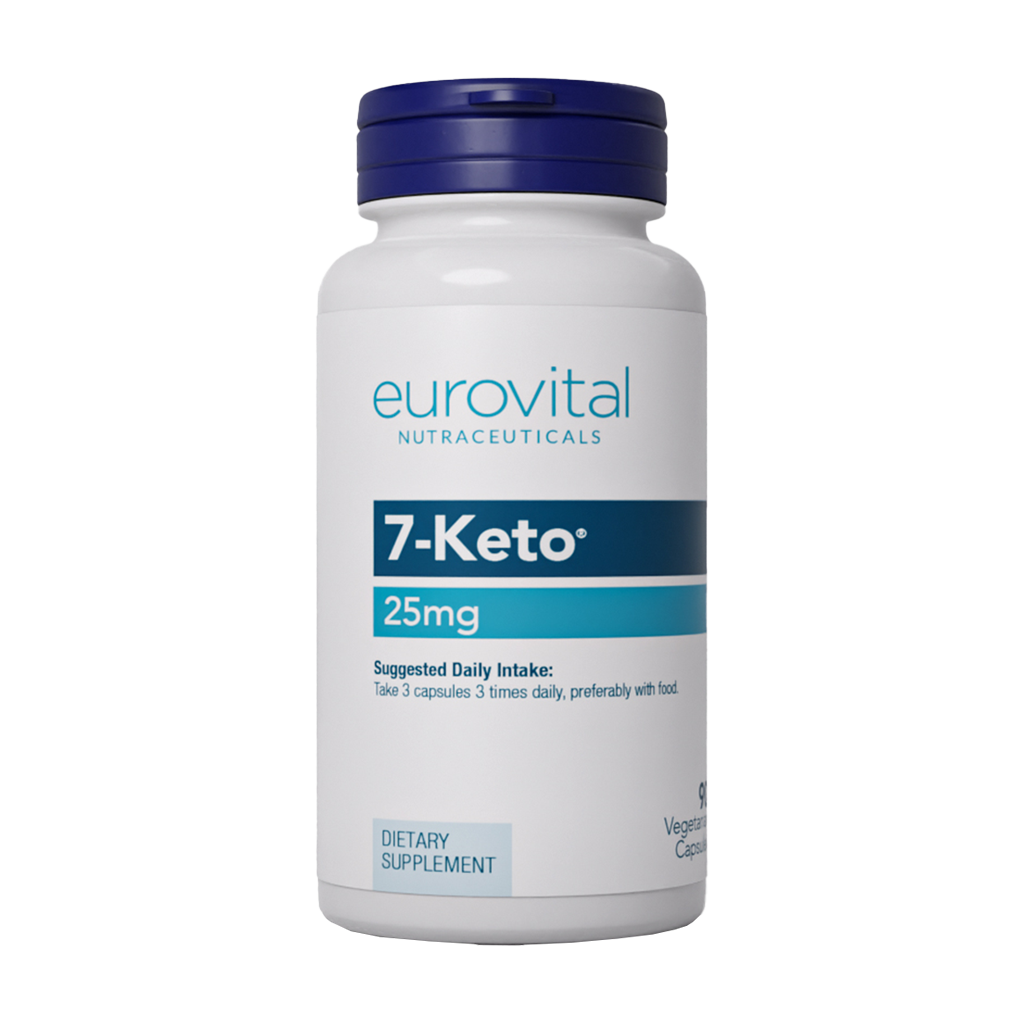 eurovital 7 keto dhea 25mg 90 capsules 1