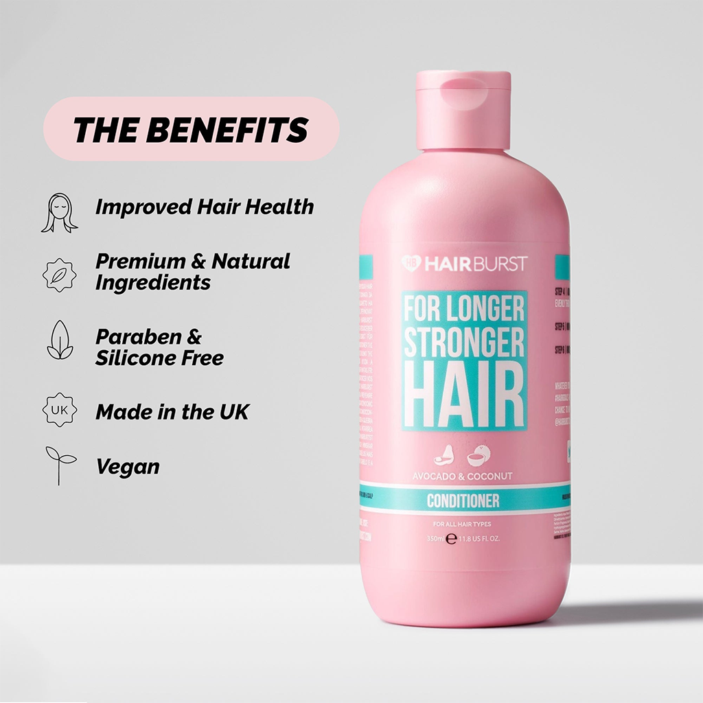 hairburst conditioner longer stronger hair 350ml 2