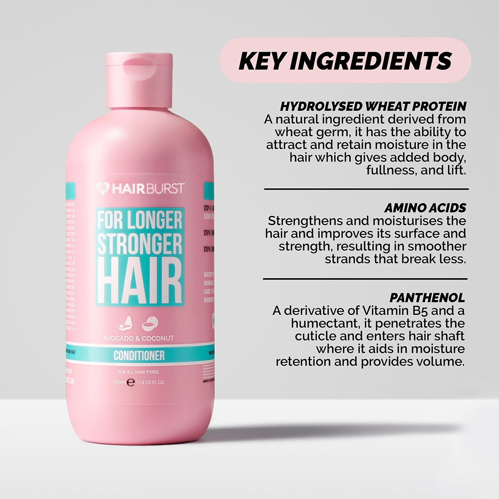 hairburst conditioner longer stronger hair 350ml 3