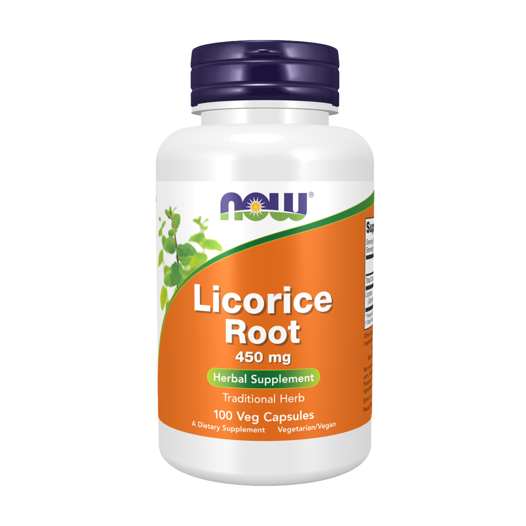 now foods licorice root 450 mg 100 capsules 1