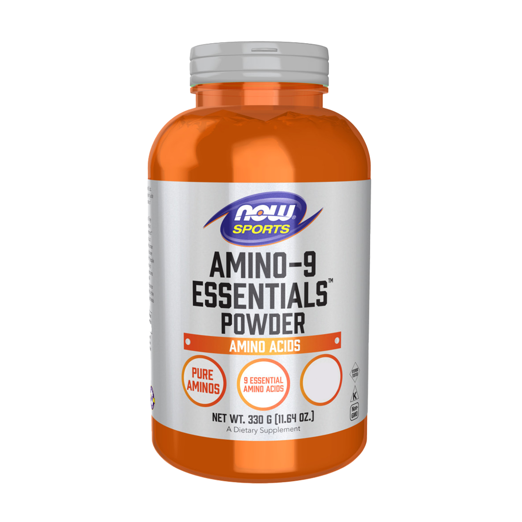 production_listings_NOWAMINO9330GR_NOW Foods Amino 9 Essentials_ Poeder _330 gram_ Voorkant