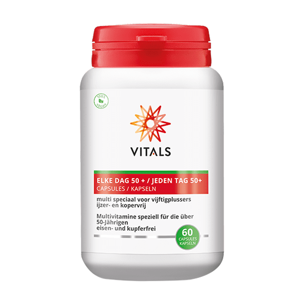 Vitals Elke Dag 50 plus Capsules doosje