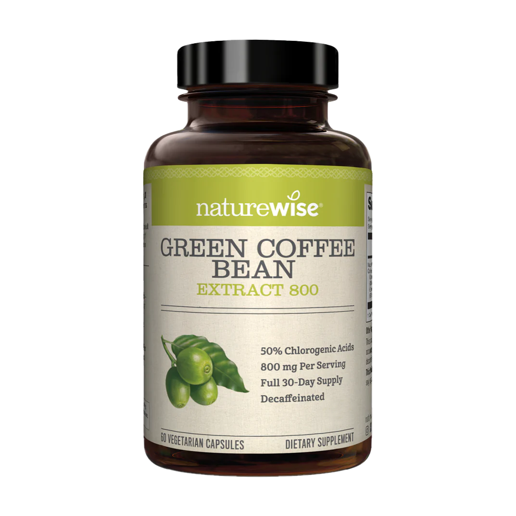 naturewise green coffee bean extract 60 capsules 1