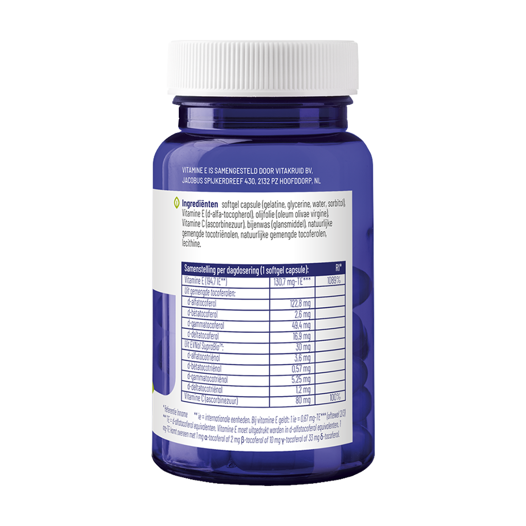 vitakruid vitamine e complex 60 capsules 2