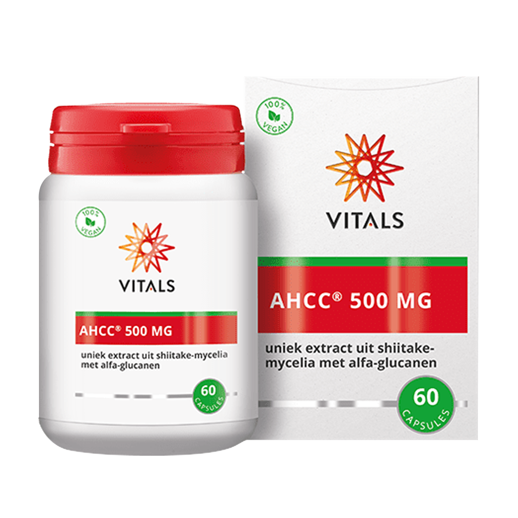 vitals AHCC 60c pot doosje 