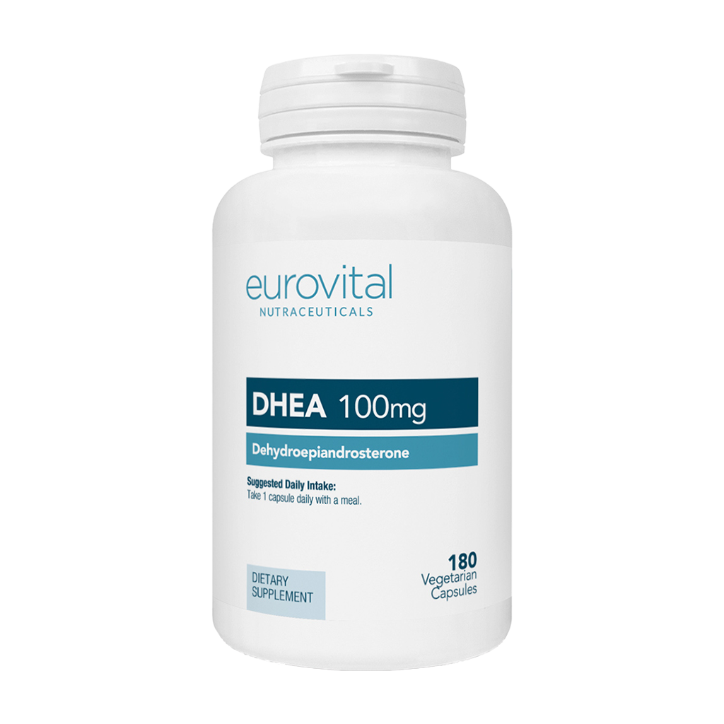 Eurovital DHEA 100mg (180 capsules) belangrijkste afbeelding