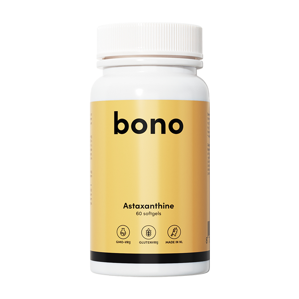 Bono Astaxanthin 4mg (60 softgels) voorkant