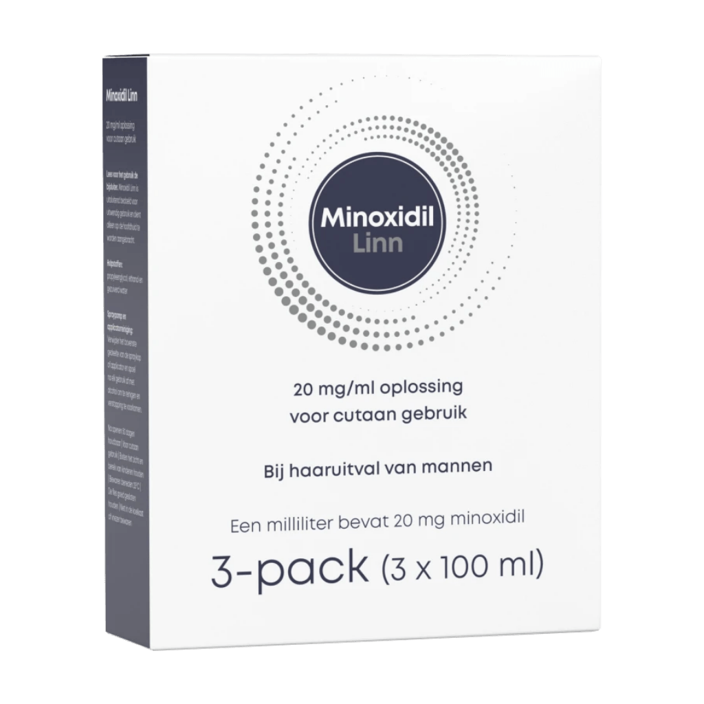 Linn Pharma Minoxidil 2% (3x 100 ml.)