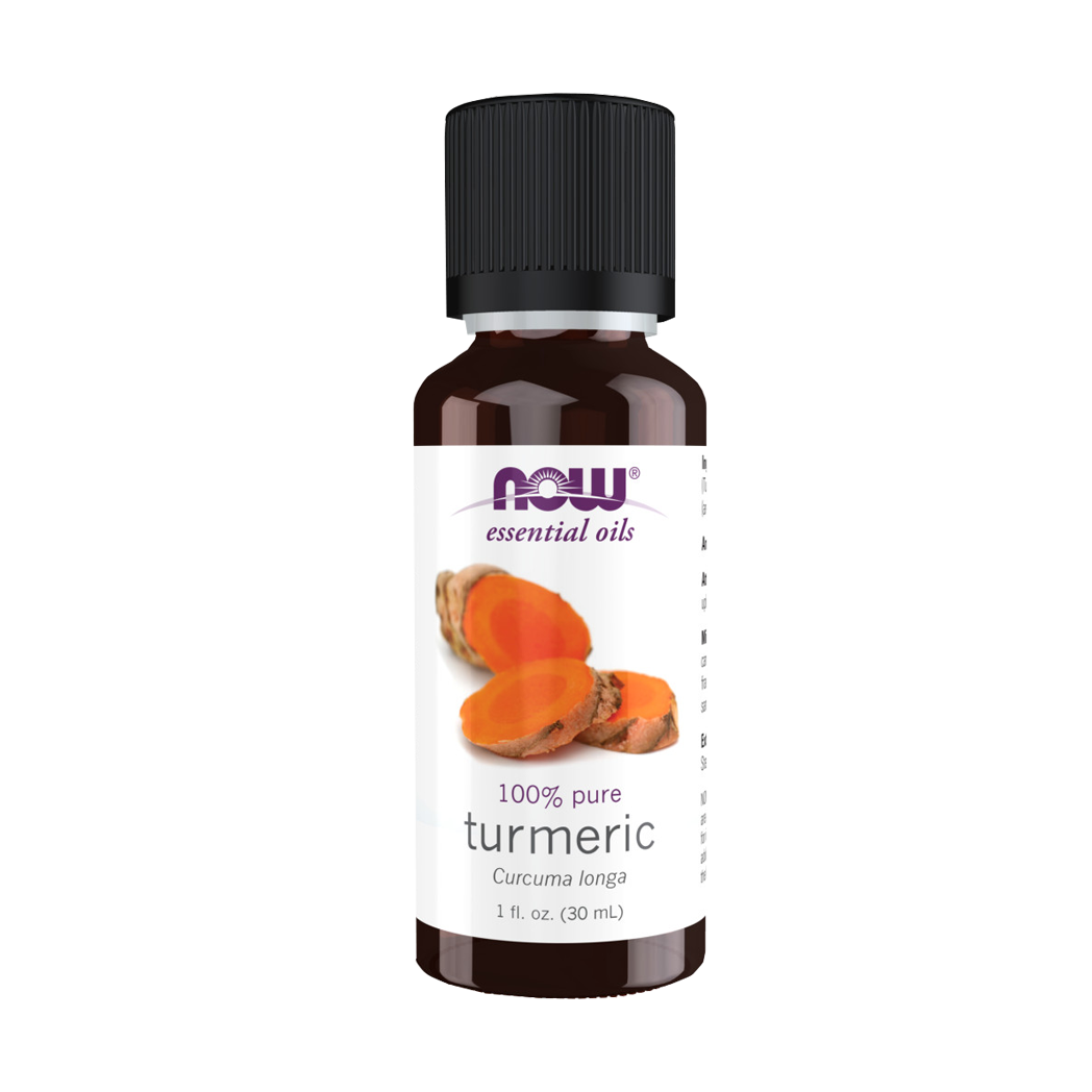 NOW Foods Kurkuma Olie (30 ml) Voorkant