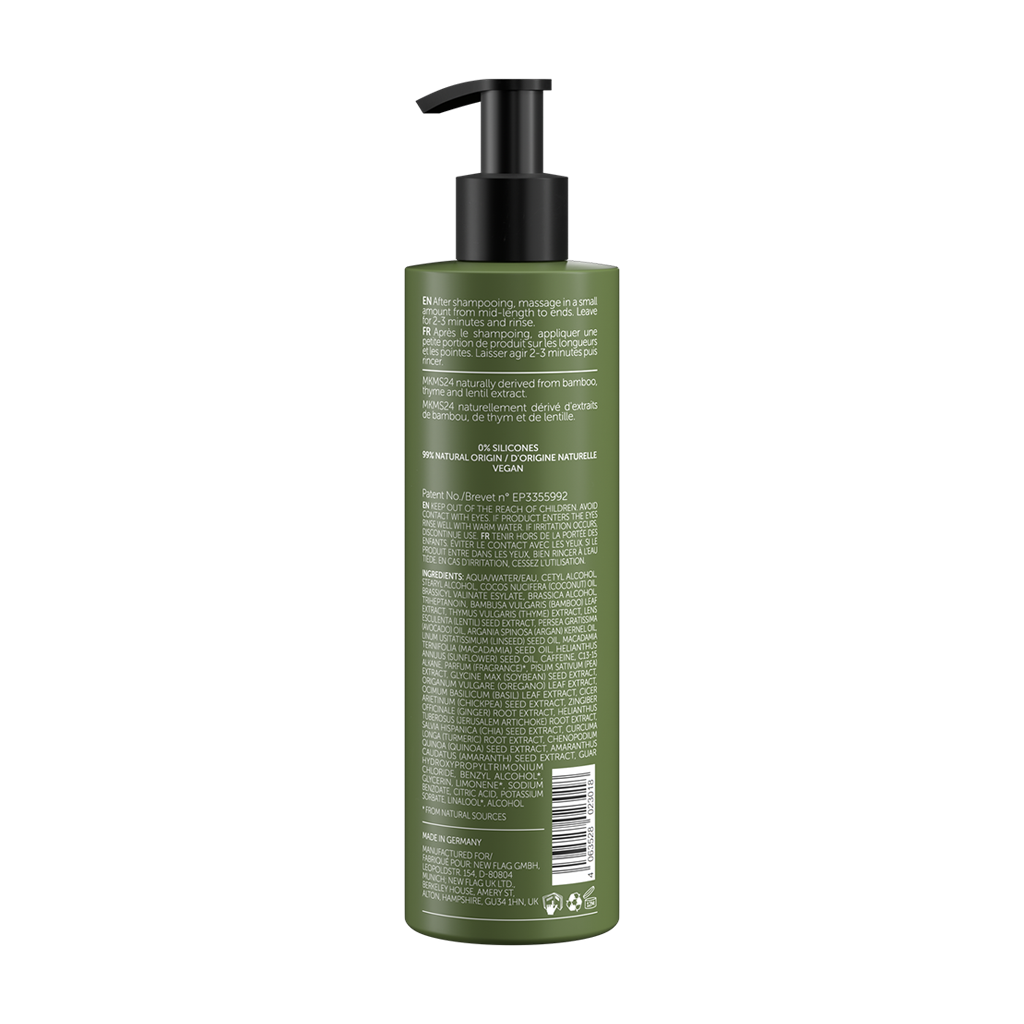 Natucain Conditioner 300ml. Achterkant