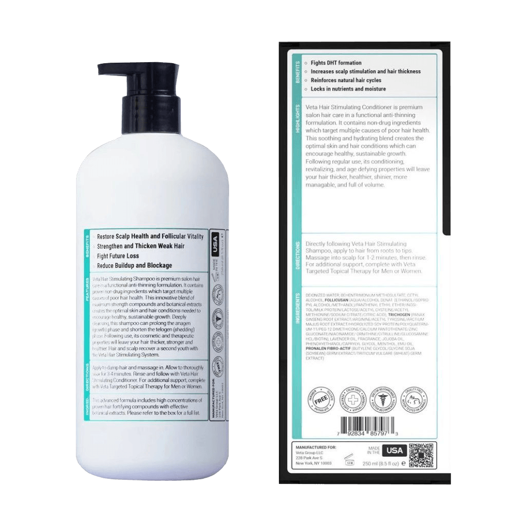 VETA Anti-haaruitval shampoo (250 ml.) pagina